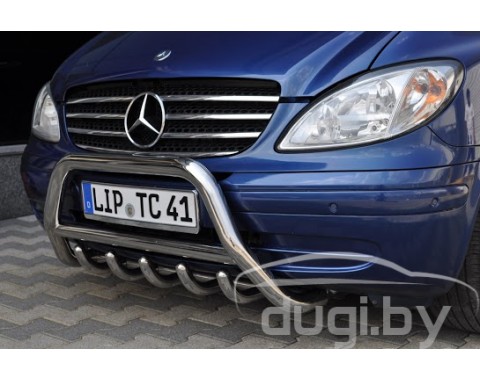 Передняя защита кенгурятник Inform для Mercedes-Benz Viano